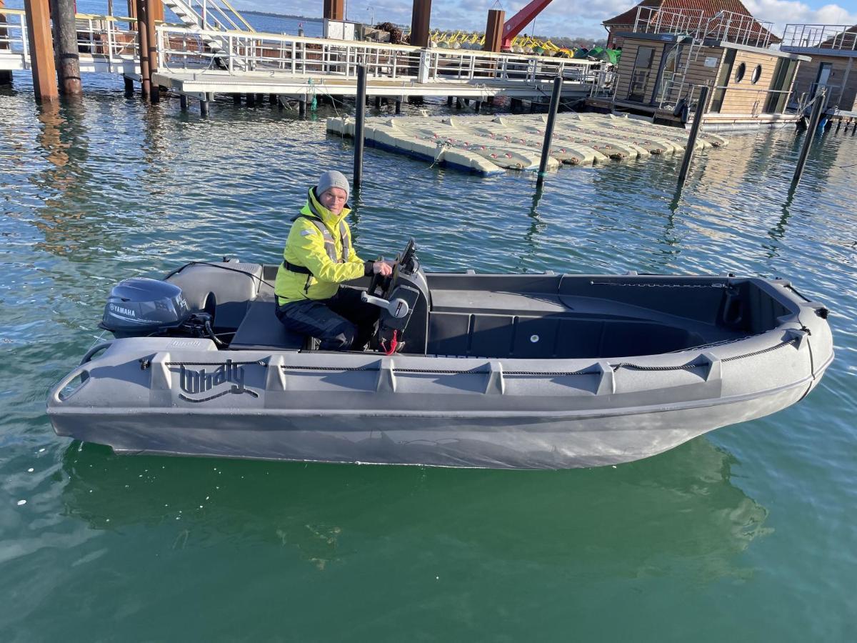 Hausboot Inkl Motorboot, Ostsee Heiligenhafen Exterior foto